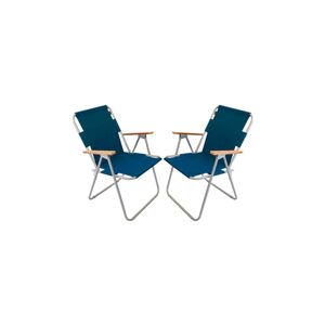 ARLON skladacia stolička, modrá