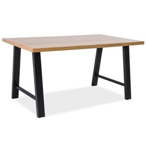 ABRAMS jedálenský stôl 90x150 cm, prír.dýha