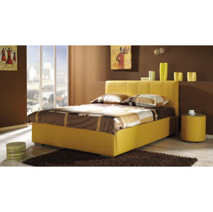 Čalúnená posteľ AFRODYTA A+B s úložným priestorom, 140x200 cm 