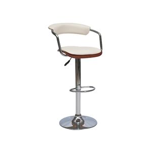 CB-973 barová stolička, čerešňa/krémová