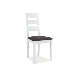 KB-44 jedálenská stolička, biela/sivá