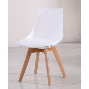 >> DELIS jedálenská stolička, biela