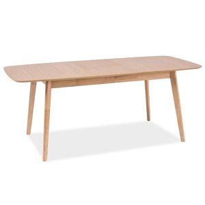 FELIS rozkladací jedálenský stôl 150x90 cm, dub