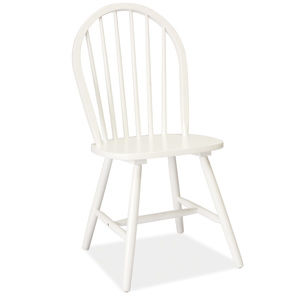 Jedálenská stolička FERRO, biela