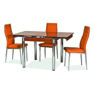 Jedálenský stôl GD.082, oranžový