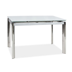 GT-020 rozkladací jedálenský stôl, biely