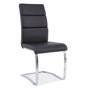 Jedálenská stolička HK-456, čierna