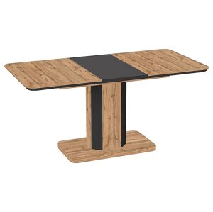 HEXA jedálenský stôl, dub Wotan / antracit