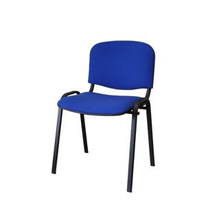 Čalúnená stolička ISSO, modrá
