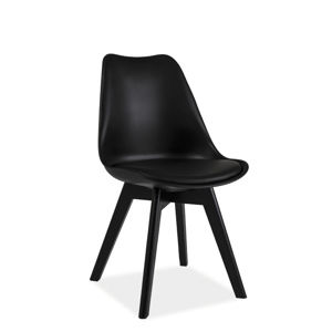 CRIS II jedálenská stolička, čierna/čierna