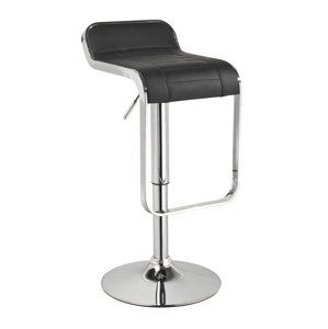 Barová stolička CB-621 čierna