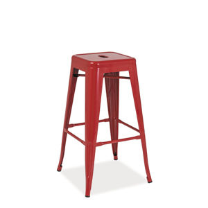 LANG barová stolička, červená