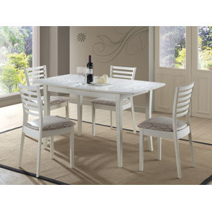 Jedálenský stôl MARTA Bianco
