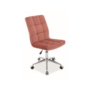 K-020 kancelárska stolička, ružová