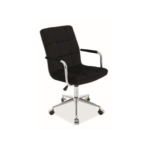 K-022 kancelárska stolička, čierna