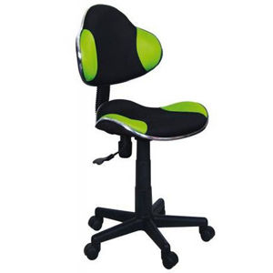 SK-G2 kancelárske kreslo, zeleno-čierne