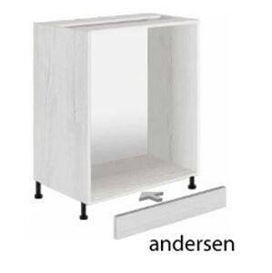 Sokel na kuchynske skrinky 160cm, biela Andersen