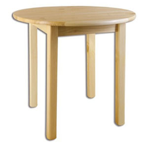 ST105 Jedálenský stôl okrúhly, priemer plochy 120 cm
