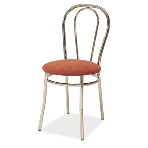Jedálenská stolička TINKA, hnedá