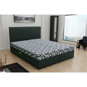 FORD, čalúnená posteľ 160 Dolaro 8, siena sivá